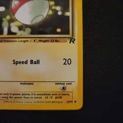 Pokemon TCG Voltorb Team Rocket 69/82 1st Edition Common Card WOTC - Image 5