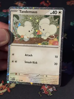 Pokemon Cards Tandemaus 167/193 Cosmos Holo Promo - (NM) - Image 2