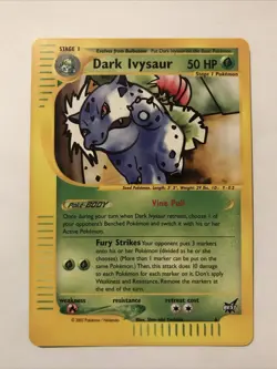 Dark Ivysaur Best Promo 6 - Near Mint - Pokemon Trading Card Game - Image 1