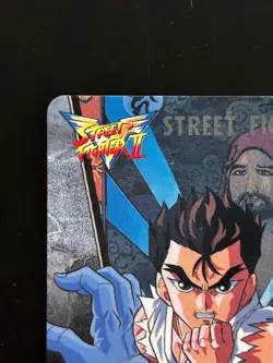Ryu Street Fighter II V Card #7 BANDAI CAPCOM Japanese Game Anime Manga JAPAN - Image 2
