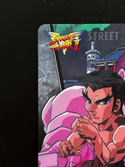 Fei Long Street Fighter II V Card #15 BANDAI CAPCOM Japanese Game Anime JAPAN - Image 2