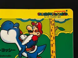 Mario Blue Yoshi Super Mario Bros 4 Card Japanese Nintendo Topsun Top Collection - Image 3