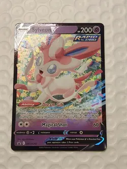 Sylveon V SWSH202 SWSH: Sword & Shield Promo Cards Holo - Image 1