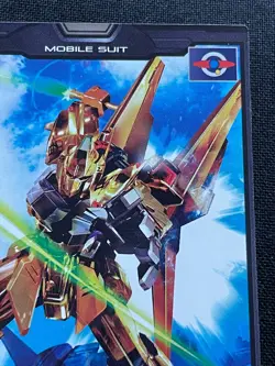 MSZ-00100 HYAKU-SHIKI AB02-017 C Gundam Arsenal Base Card BANDAI 2.32x3.38 F/S - Image 3