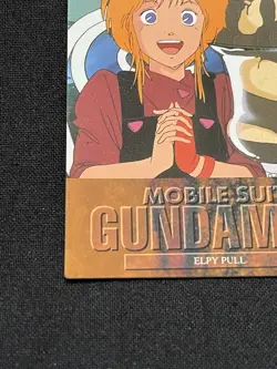 ELPY PULL 4 Gundam ZZ Chronicle Card BANDAI 1996 Japanese CARDDASS 2nd F/S - Image 4