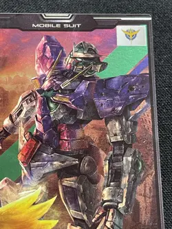 GN-001 EXIA AB02-033 R Gundam Arsenal Base Card BANDAI 2.32x3.38 F/S - Image 3
