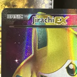 Jirachi EX (98 Full Art) 98/101 Black & White Plasma Blast Holo Pokemon Card - Image 2