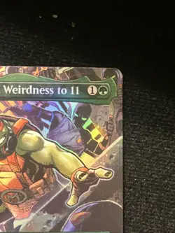 Michelangelo, Weirdness to 11 (Borderless) Teenage Mutant Ninja Turtles Foil - Image 2
