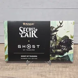 MTG Secret Lair x Ghost of Tsushima - Rainbow Foil Edition New Sealed - Image 1