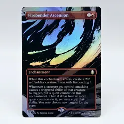Firebender Ascension Borderless FOIL 0312 MTG Avatar - Image 1