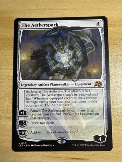 The Aetherspark Aetherdrift 231 NM DFT Magic MTG - Image 1