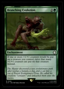 MAGIC TG: Universes Beyond: Fallout #195 Branching Evolution Rare .M2A - Image 1