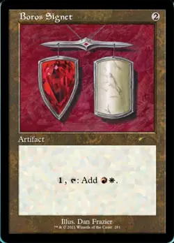 Boros Signet x1 - Secret Lair Drop Series - NM-Mint, English - Secret Lair Drop - Image 1