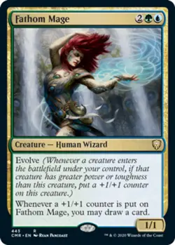 Fathom Mage - Theme Deck Exclusive NM, English MTG Commander Legends - Image 1
