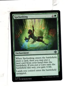 MTG SkeenAB Spelunking from LCI. NM. - Image 1