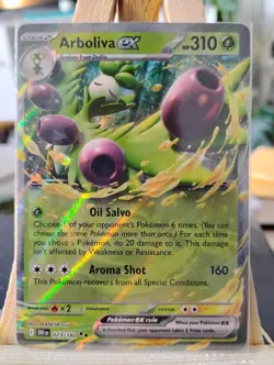 Arboliva ex 023/182 NM Destined Rivals Double Rare Pokemon Tcg - Image 1
