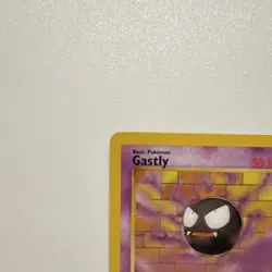 Pokemon Gastly Uncommon Fossil 1999 50 HP Lick 10 33/62 Unlimited Regular - Image 4