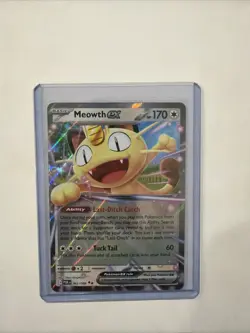 Pokemon 2026 Meowth Ex #62 Perfect Order Clean - Image 1