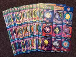 1999 BURGER KING ~ POKEMON CARDS UNCUT SHEETS COMPLETE FULL 20 PAGE SET NM / M - Image 1