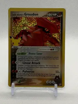 Team Magma's Groudon 9/95 - Celebrations: Classic Collection (CCC) Holo Pokemon - Image 1