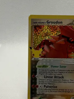 Team Magma's Groudon 9/95 - Celebrations: Classic Collection (CCC) Holo Pokemon - Image 5