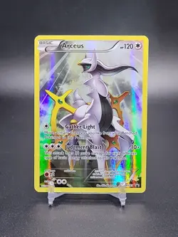 Arceus Pokemon XY Promo XY83 Holo Full Art LP - Image 1