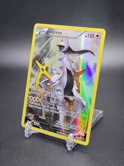 Arceus Pokemon XY Promo XY83 Holo Full Art LP - Image 2