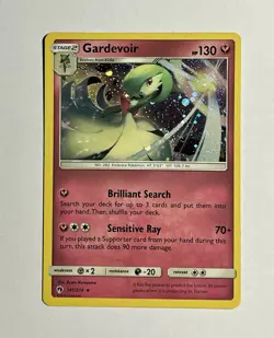 Gardevoir 141/214 (LP) •SWIRL• Cosmo Holo Sword & Shield: Promo 2018 Pokemon - Image 2