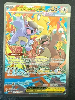 2025 Pokemon Mega Evolution Mega Kangaskhan ex SIR #182/132 - Image 1