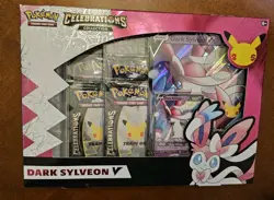 Pokemon Celebrations Dark Sylveon V Box Booster 25th Anniversary Edition NEW - Image 1