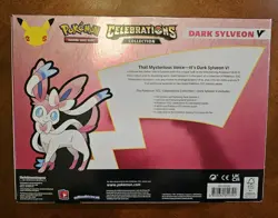 Pokemon Celebrations Dark Sylveon V Box Booster 25th Anniversary Edition NEW - Image 3