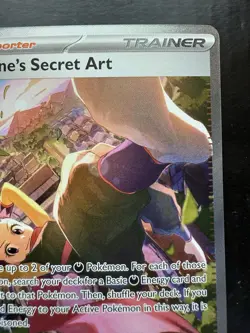 Pokemon Janine's Secret Art 173/131 Prismatic Evolutions SIR (NM) - Image 3