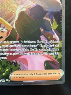Pokemon Janine's Secret Art 173/131 Prismatic Evolutions SIR (NM) - Image 5