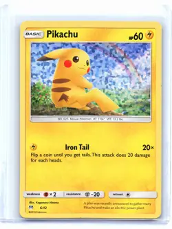 2019 Pokemon—Pikachu #6/12 McDonald's Promos—Promo Holo [Lightly Played] - Image 1
