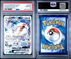 2023 POKEMON SWORD & SHIELD CROWN ZENITH #GG46 FULL ART DEOXYS VSTAR GG70 PSA 10 - Image 3