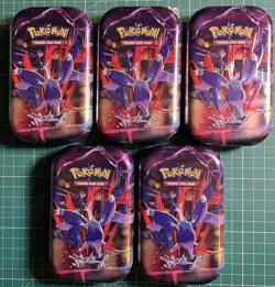5x Pokemon - Mega Evolution - Mega Latias Mini Tins. Brand New, Factory Sealed - Image 1