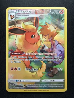 Pokemon: Flareon Trainer Gallery TG01/TG30 Brilliant Stars - Image 1