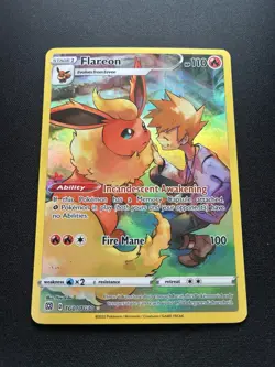 Pokemon: Flareon Trainer Gallery TG01/TG30 Brilliant Stars - Image 2