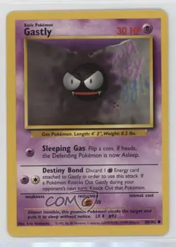 Gastly Pokemon Base Set #50 1999 - Image 1