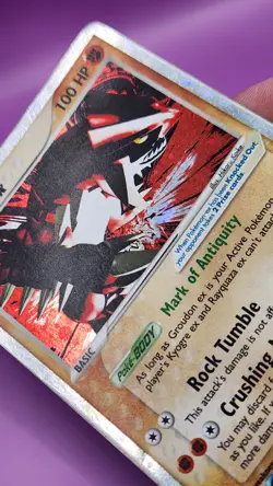 Pokemon TCG Groudon EX 93/101 Hidden Legends Holo - Image 3