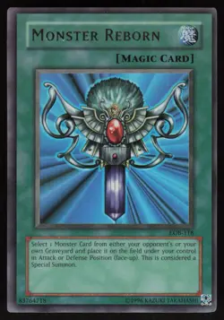 Monster Reborn LOB-118 Ultra Rare Yu-Gi-Oh - Image 1