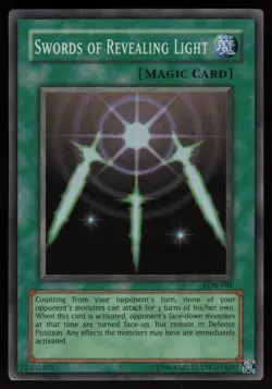 Swords of Revealing Light LOB-101 The Legend of Blue Eyes White Dragon Yu-Gi-Oh - Image 1
