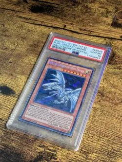 Yugioh Blue Eyes Alternative White Dragon MVP1-ENS46 PSA 10 GEM MINT Movie Pack - Image 3