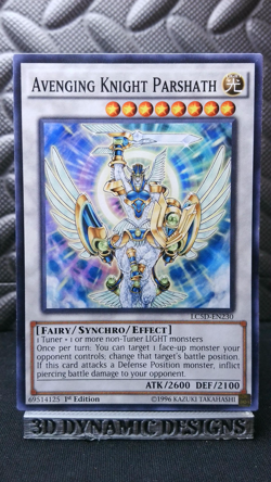 | Yugioh Avenging Knight Parshath LC5D-EN230 Common Legendary 5Ds NM- 🔥 | - Image 1