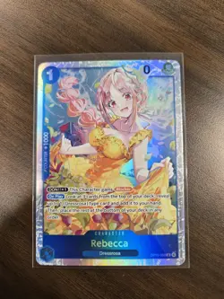 One Piece TCG OP15-053 SR Rebecca Adventure on Kami's Island English OP15 - Image 1