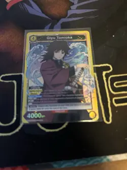 Union Arena Demon Slayer Kimetsu no Yaiba - Giyu Tomioka SR (UE05BT/KMY-2-008) - Image 1