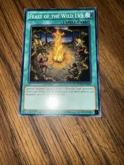 Feast of the Wild LV5 - DUEA-EN056 - Common - 1st Edition NM YuGiOh! - Image 1