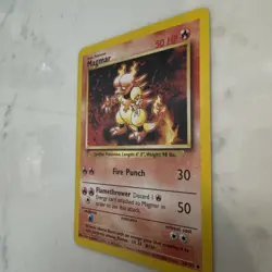 MAGMAR - 36/102 - Base Set - 4th Print - 1999-2000 - Pokemon Card - LP - Image 4