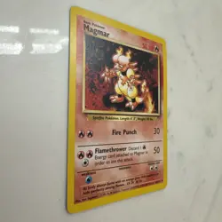 MAGMAR - 36/102 - Base Set - 4th Print - 1999-2000 - Pokemon Card - LP - Image 5