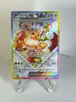 Pokemon TCG Eevee EX 174 Prismatic Evolutions Black Star Promo Card - Image 1